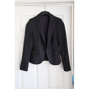 Express black classic blazer